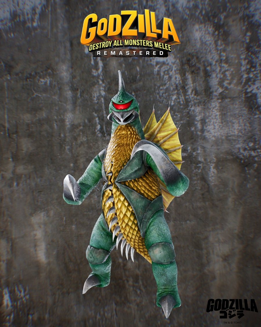 Gigan character render from Godzilla Destroy All Monsters Melee Remastered