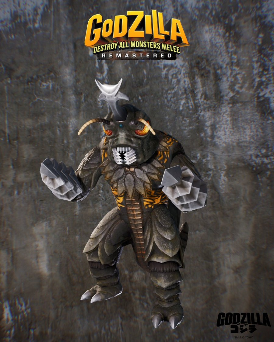 Megalon character render